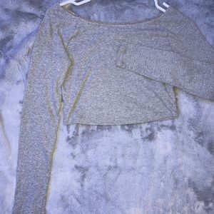 off the shoulder crop top